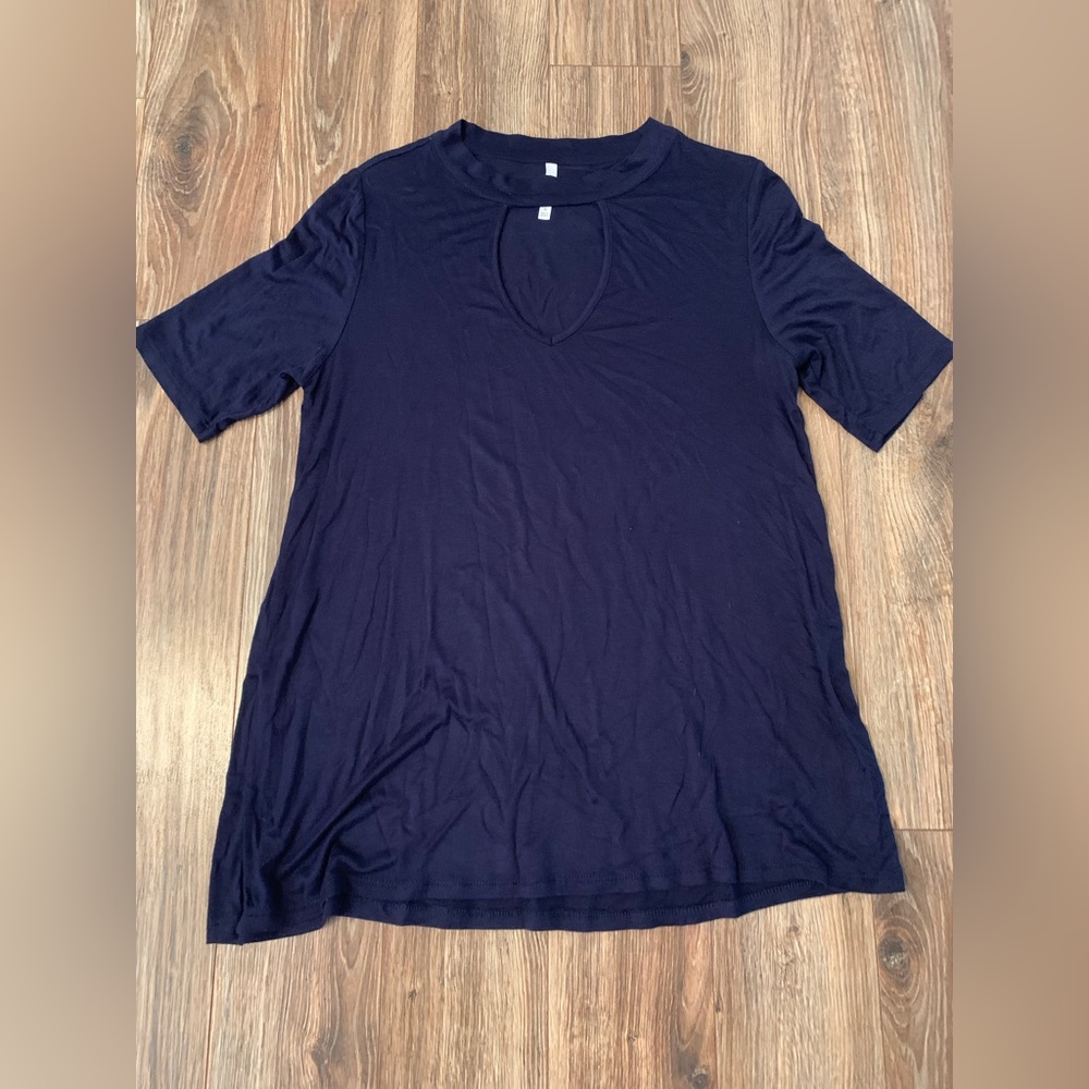Flory navy blue shirt
